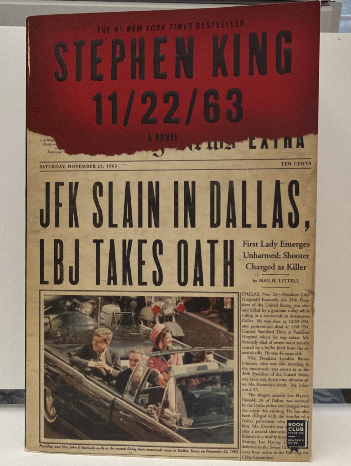 11/22/63 : A Novel by Stephen King (2012, Trade Paperback)