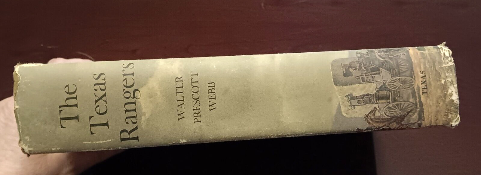 The Texas Rangers Second Edition by Walter Prescott Webb Hardback Dust Jacket