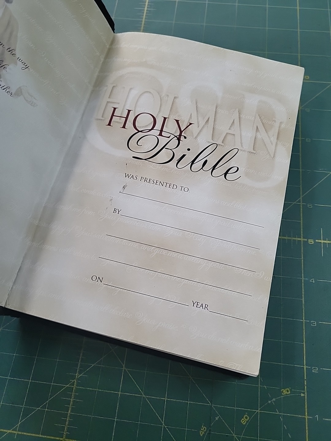 HCSB Gift and Award Bible, Black Imitation Leather