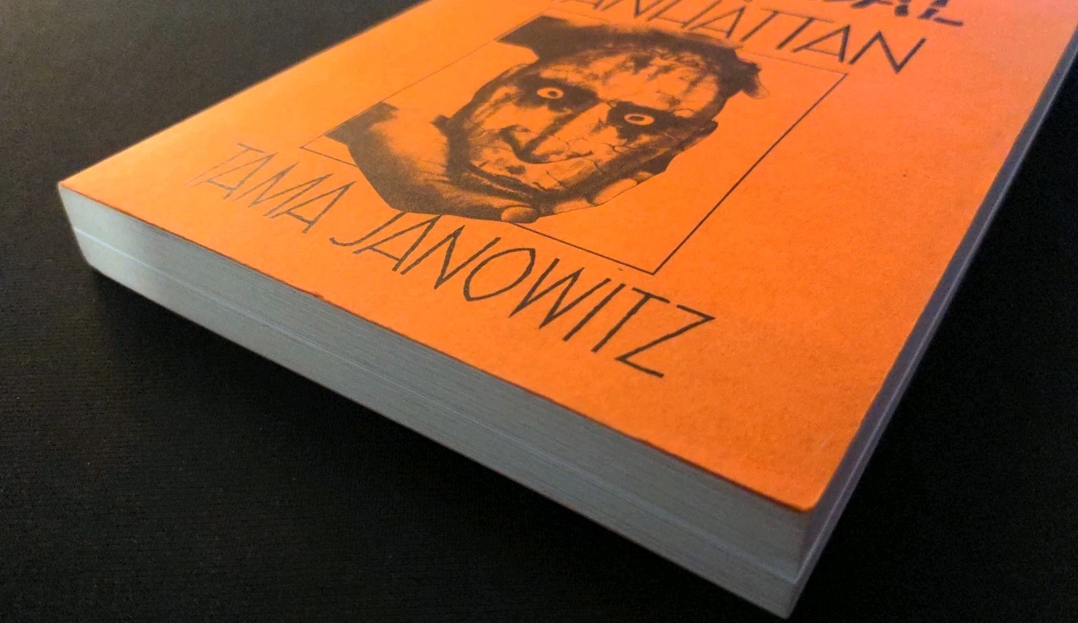 Uncorrected Proof Cannibal in Manhattan by Tama Janowitz PB ARC