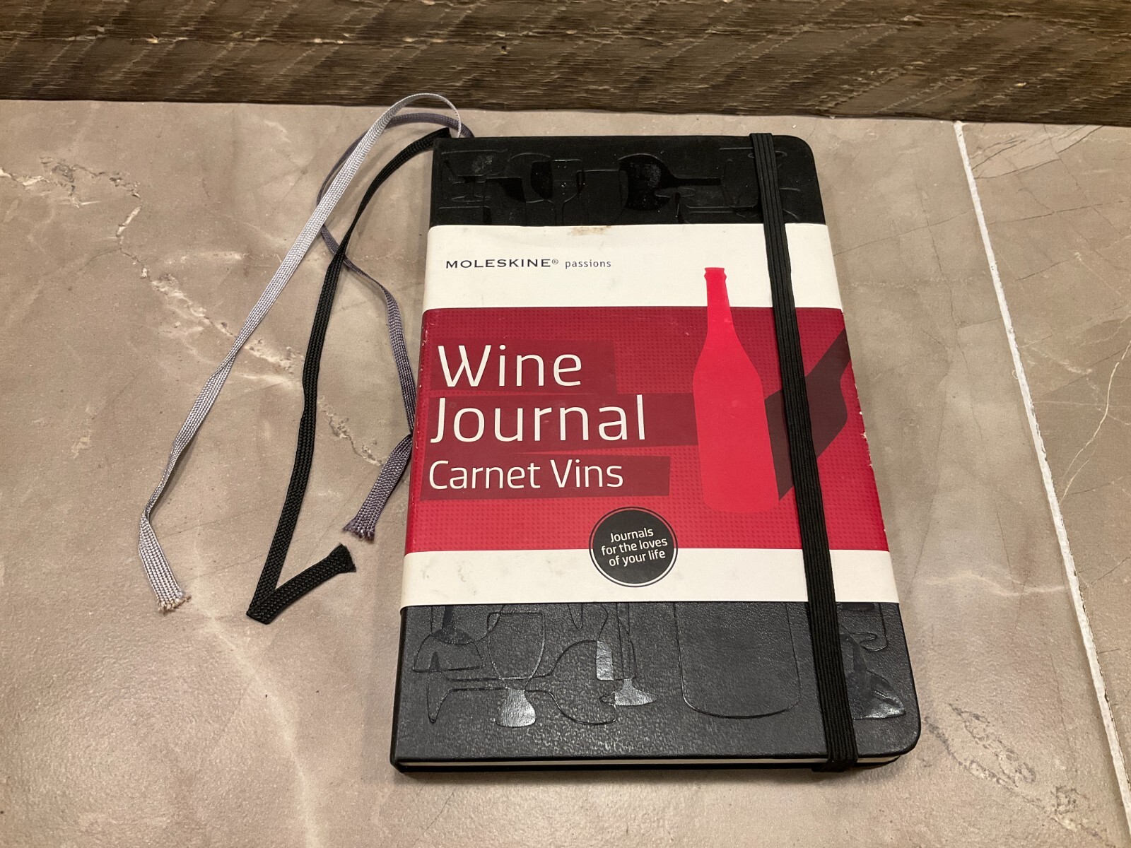 Moleskine Passion Journal – Wine, Large, Hard Cover (5 X 8.25) by Moleskine