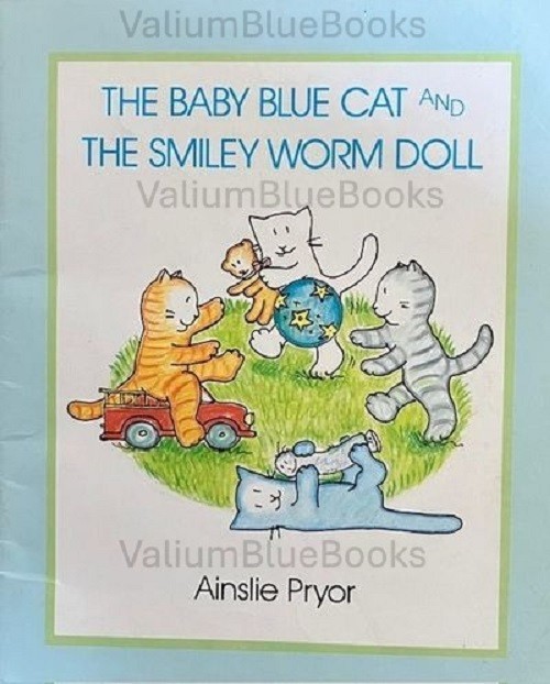 The Baby Blue Cat and the Smiley Worm doll (Trumpet Club Special Edition)