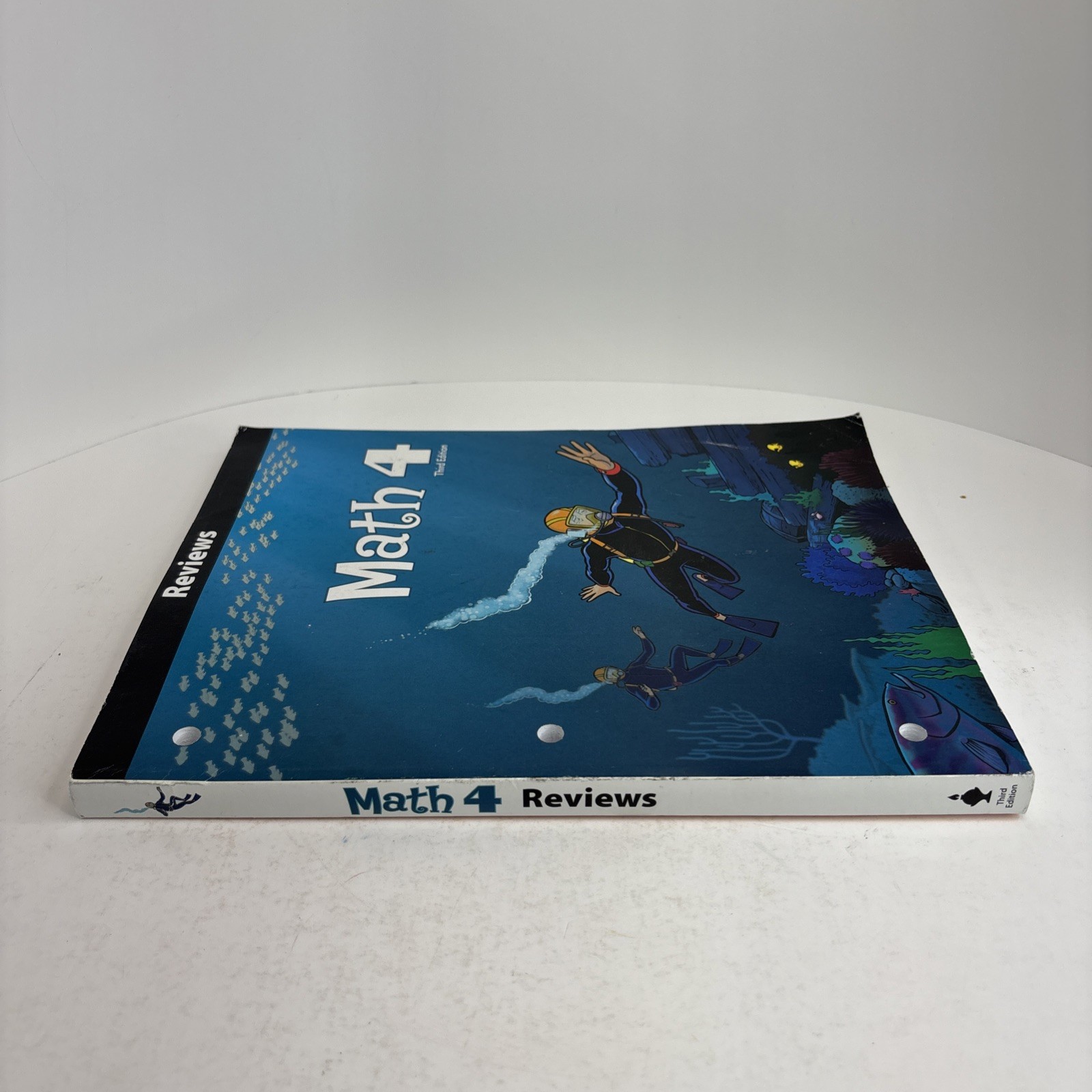 BJU Press Math 4 Student Reviews Third Edition Educational Workbook –