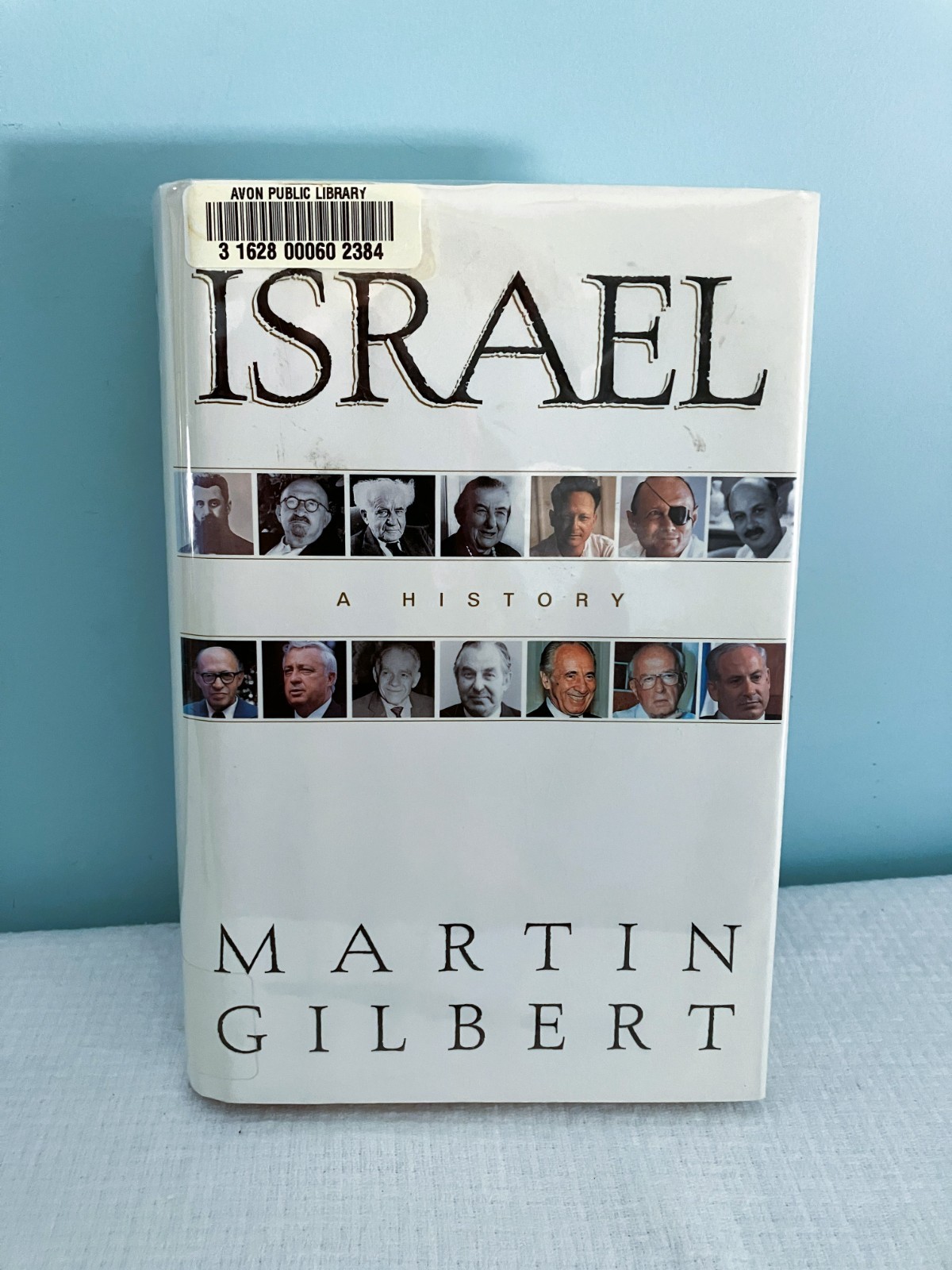 🔴 Israel: A History Hardcover By Martin Gilbert GOOD condition