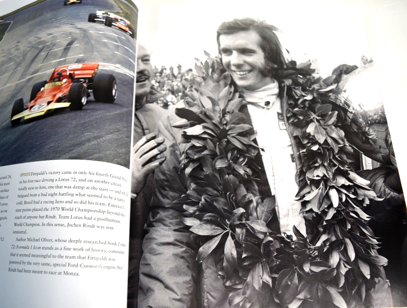LOTUS 72 Formula 1 Greats 1970-75 by Pete Lyons Hardbound – Fittipaldi *GOOD*