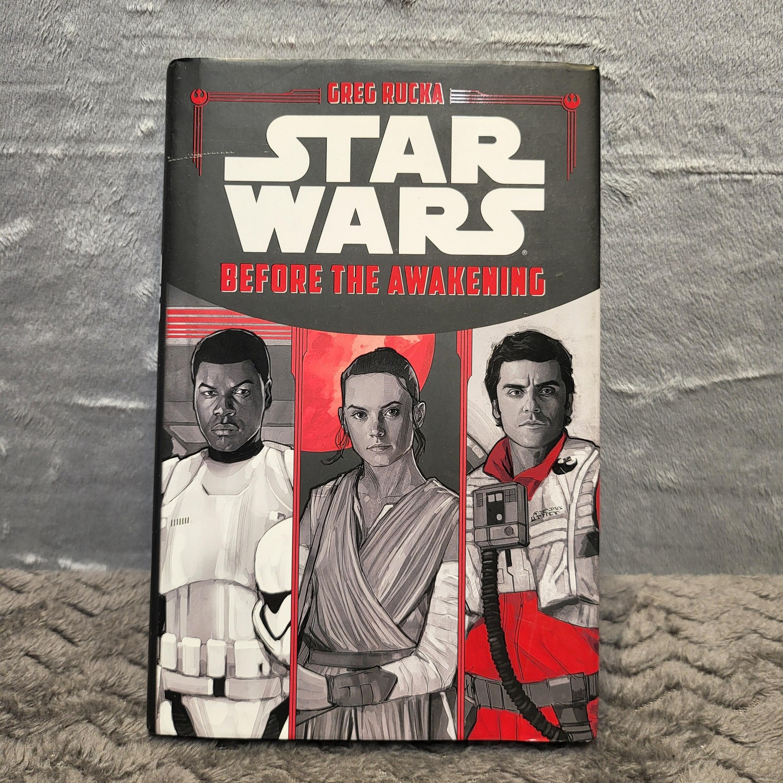 Greg Rucka STAR WARS BEFORE THE AWAKENING Lucasfilm Hardcover Black/Red 1st Ed