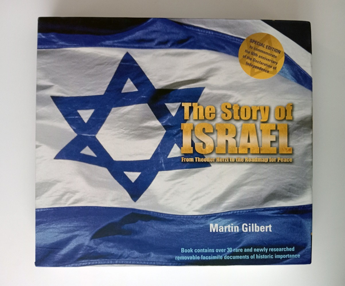 The Story of ISRAEL 60yrs Special Edition by Martin Gilbert Hardcover +Slip Case