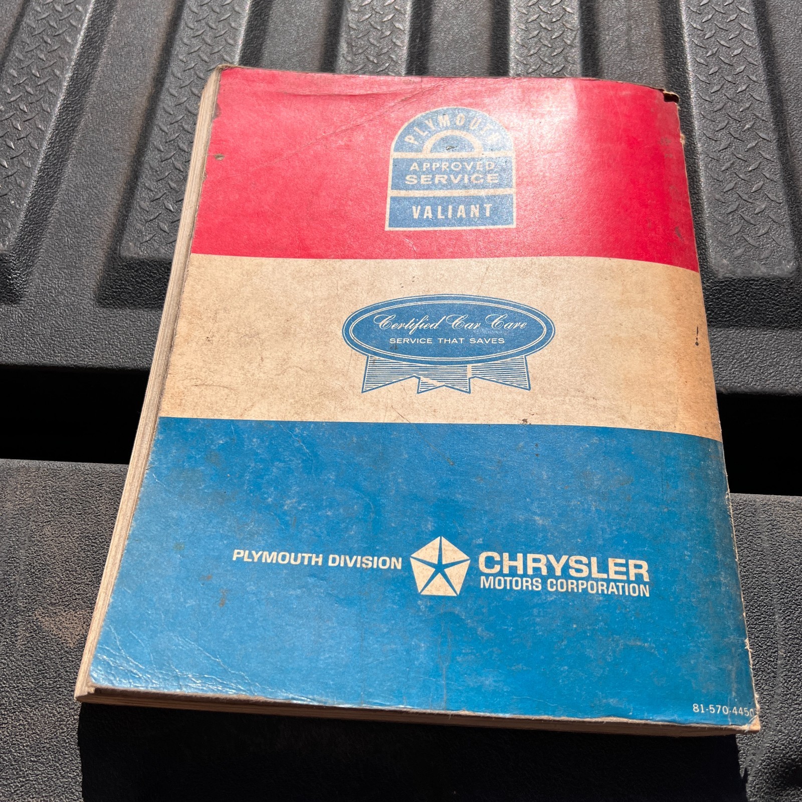 1964 Plymouth Service Technical Manual Valiant