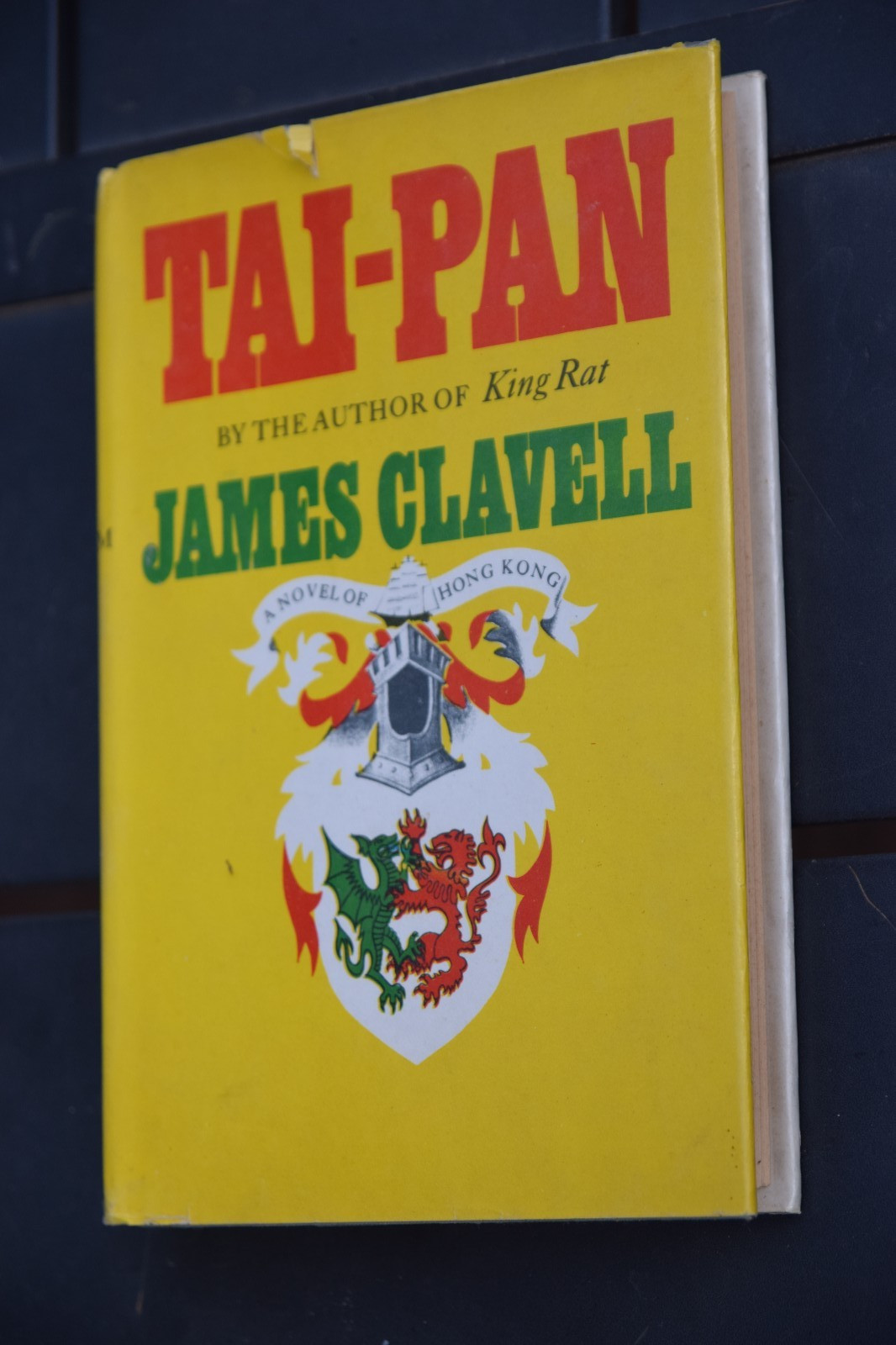 Tai-Pan by James Clavell -1978 -Hardcover W/ Dust Jacket- Good