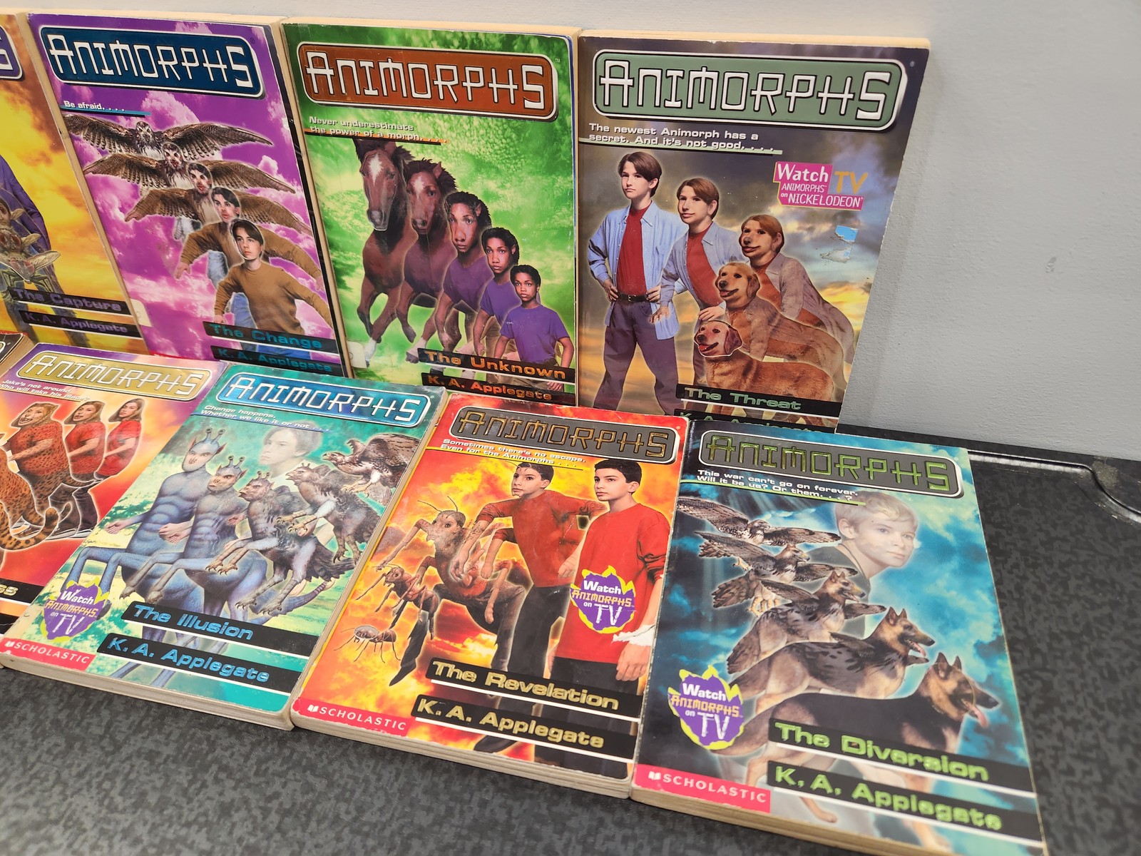 Lot of (15) Animorphs & Andalite Book Lot K.A. Applegate Series, No Duplicates