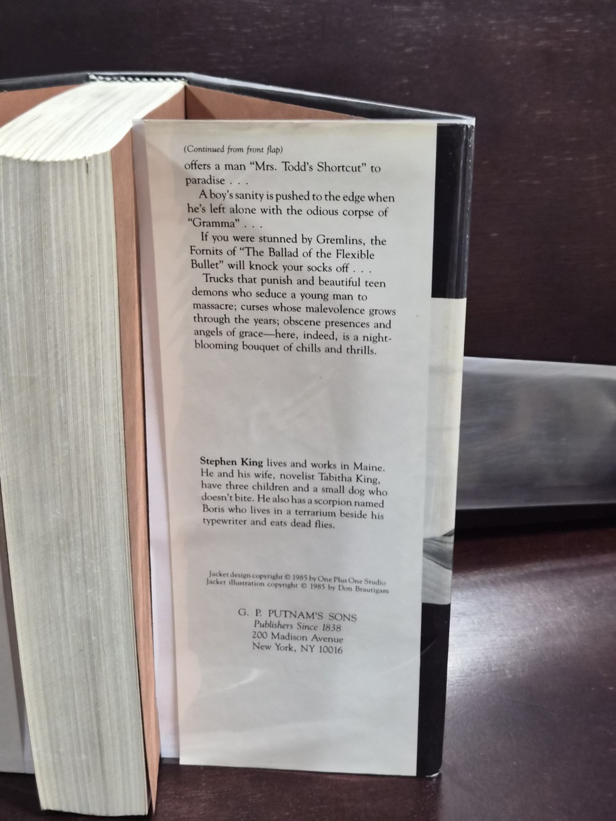 Skeleton Crew Stephen King 1985 HCDDJ LN Book Club Edition BCE Putnam Horror