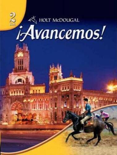 Holt McDougal Avancemos! Level 2: dos (Spanish and English Edition) – ACCEPTABLE