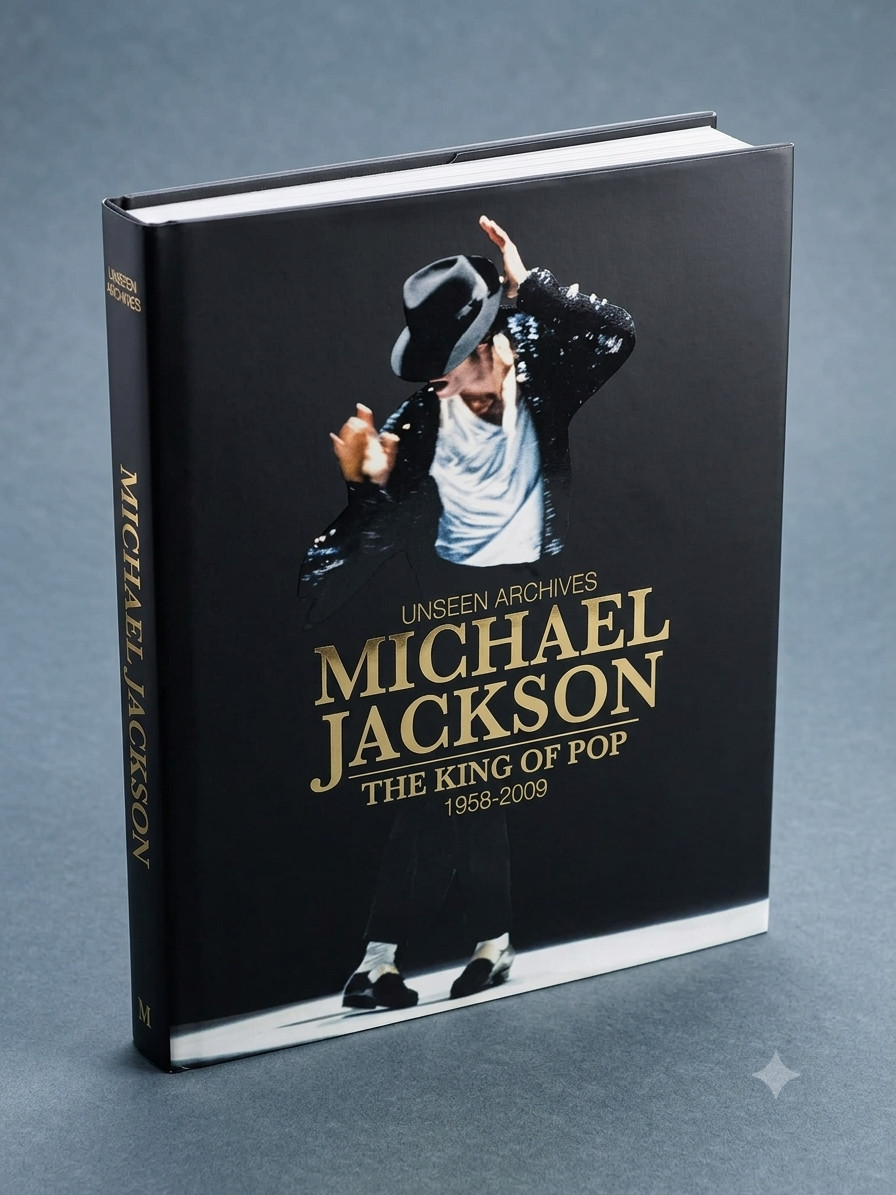 Michael Jackson Unseen Archives: The King of Pop 1958-2009 Hardcover Book