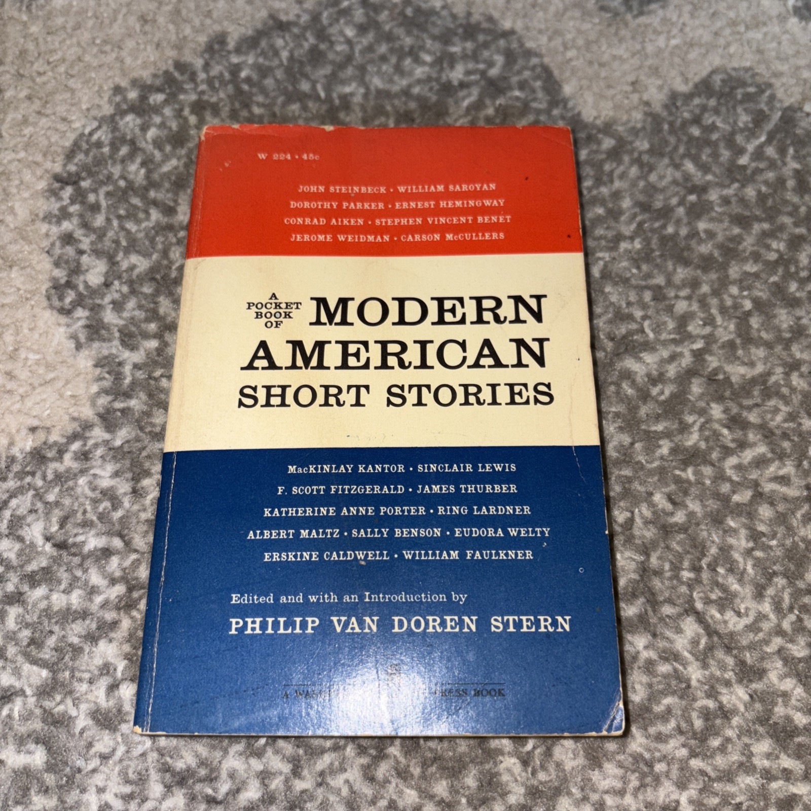 1966 Washington Square Press Paperback Modern American Short Stories