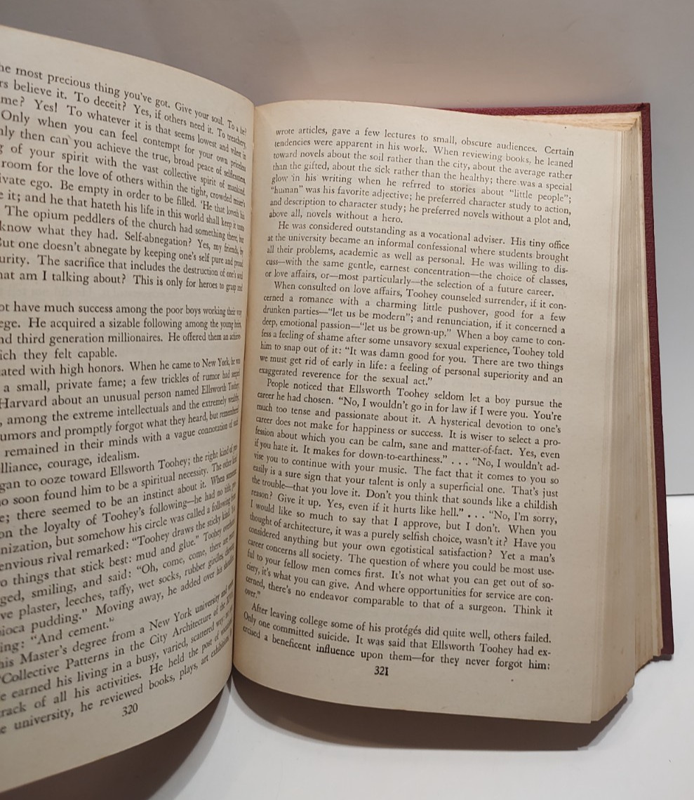 The Fountainhead by Ayn Rand First Edition Early Printing w/ Uncorrected Errors