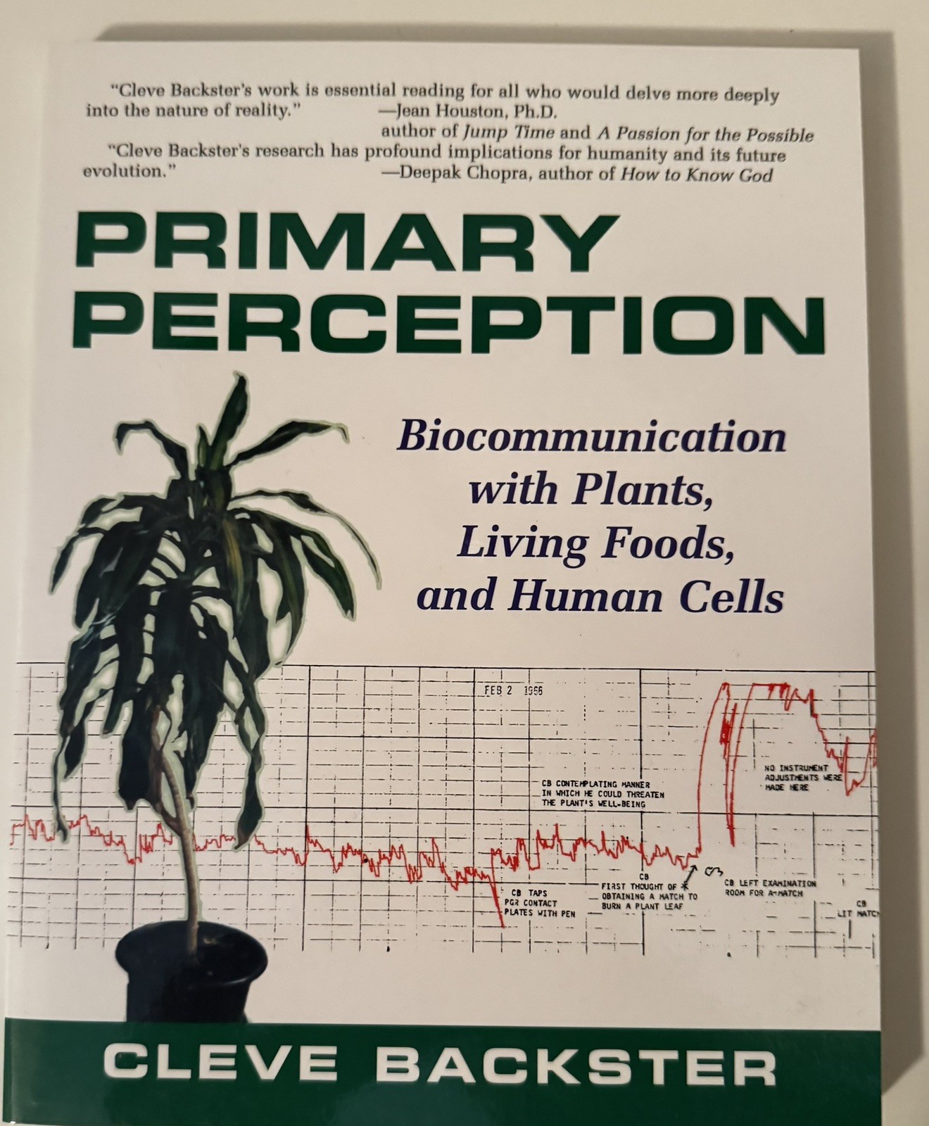Primary Perception-Biocommunication w/ Plants,Living Foods&Hu..By Cleve Backster