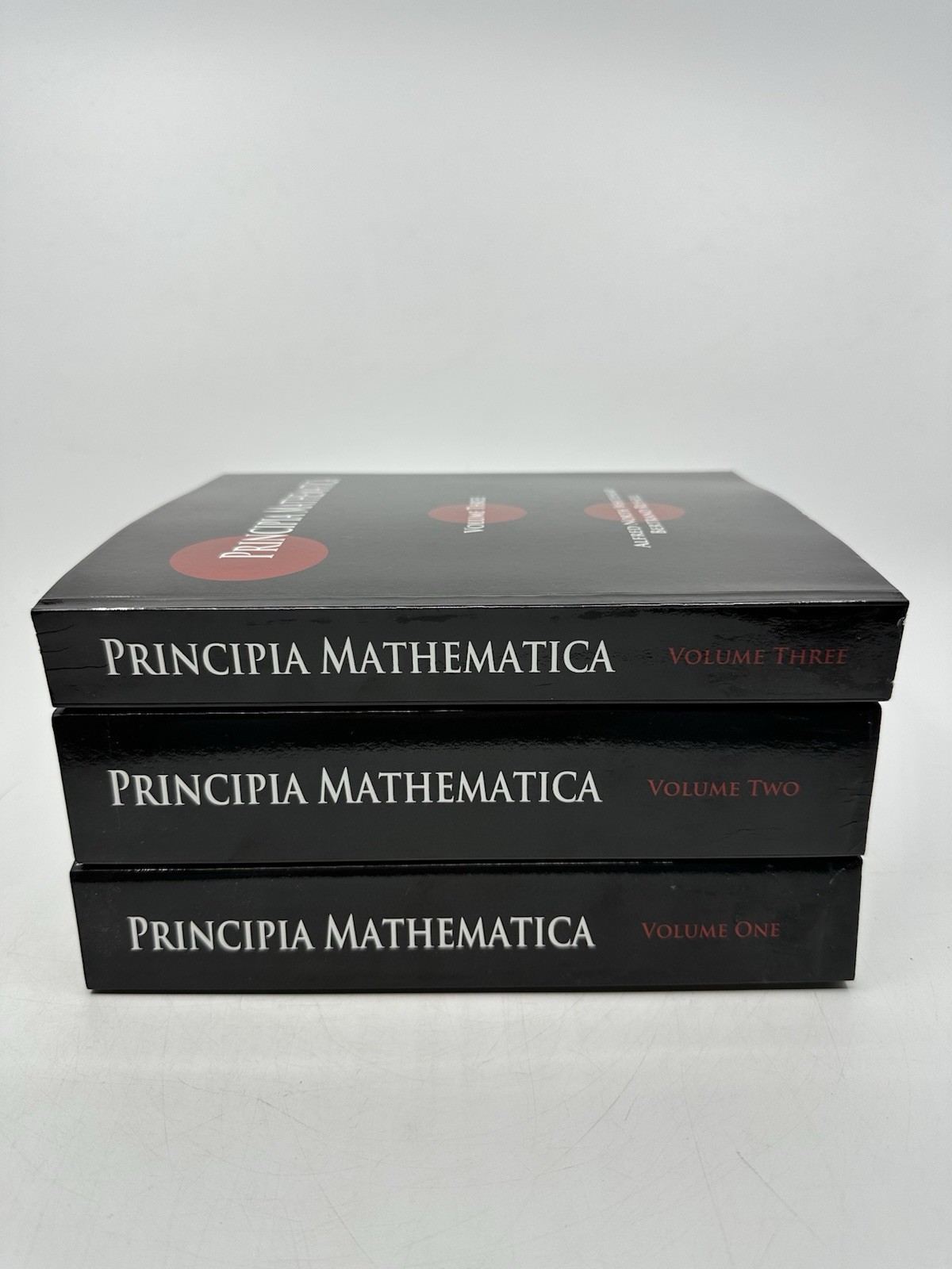 Principia Mathematica Volumes 1-3 Whitehead Russell 2011 Softcover Book Set