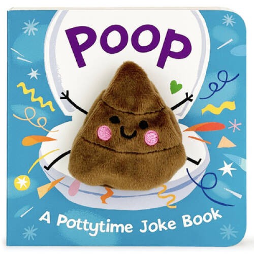 Poop (Childrens Interactive Finger Puppet Board Book) – Board book – VERY GOOD