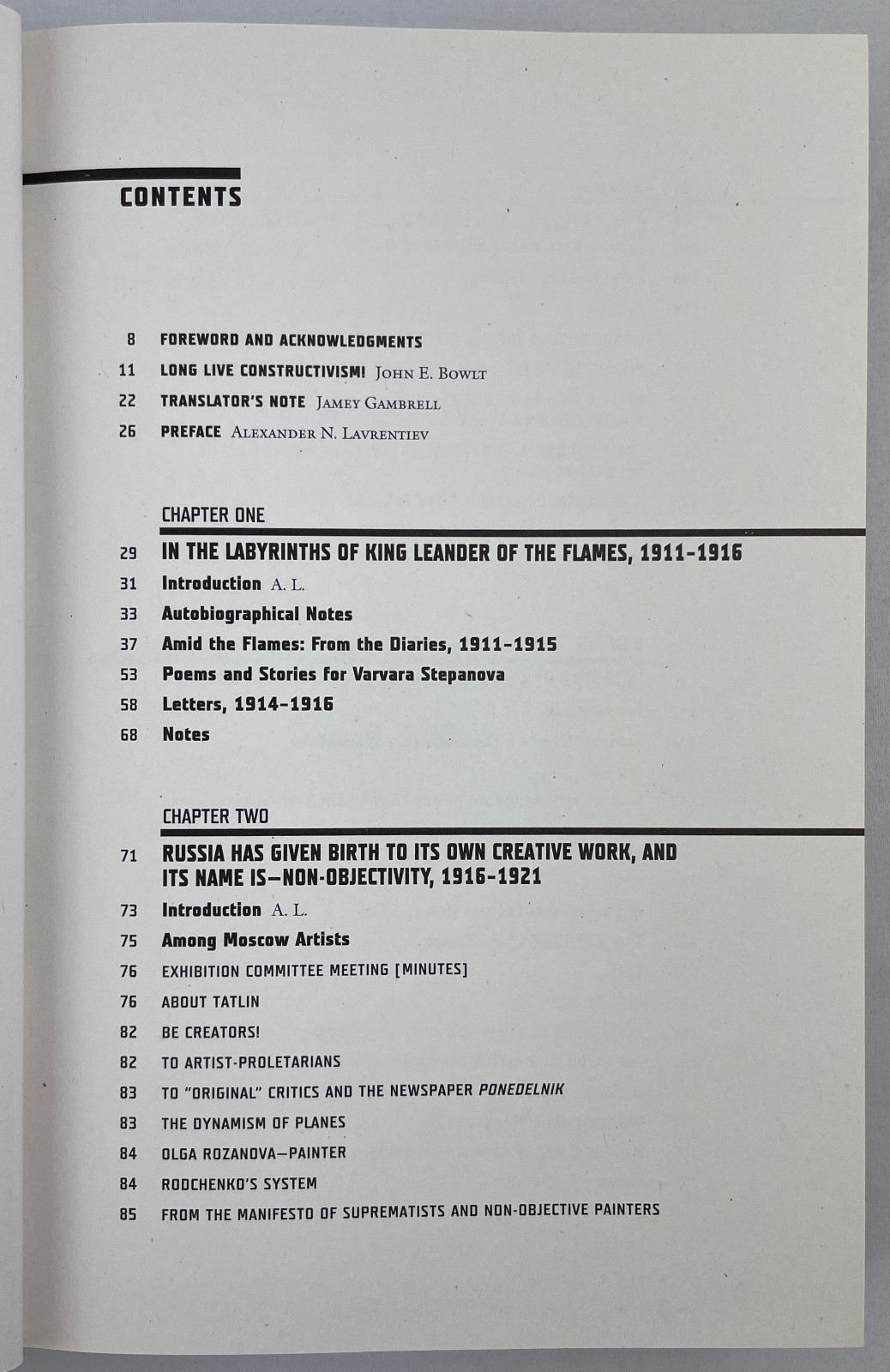 Experiments for the Future, Aleksandr Rodchenko, 2005, Writings, HCDJ