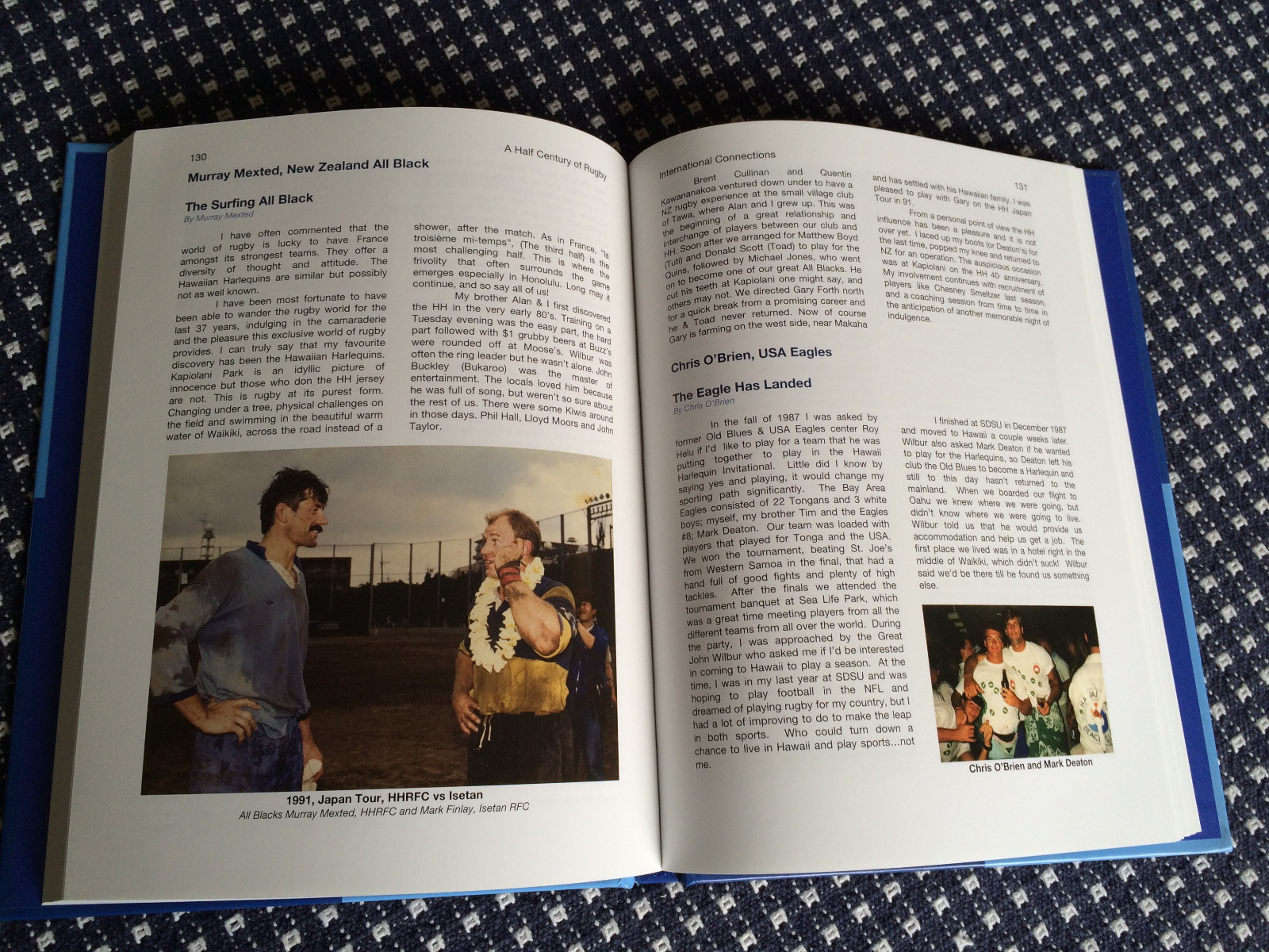 HALF CENTURY OF RUGBY Hawaii Harlequins RFC 1964-2014 50th Anniversary Book