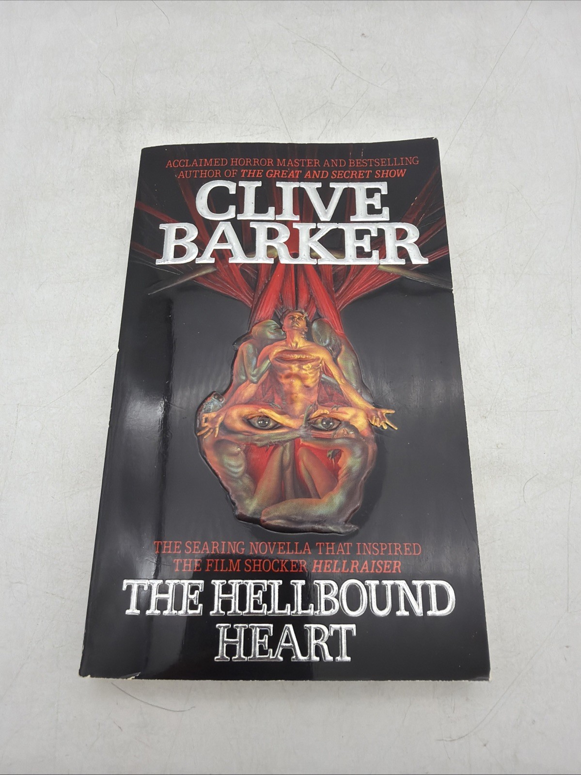 THE HELLBOUND HEART (1991 Harper Paperback) by Clive Barker – Good B5