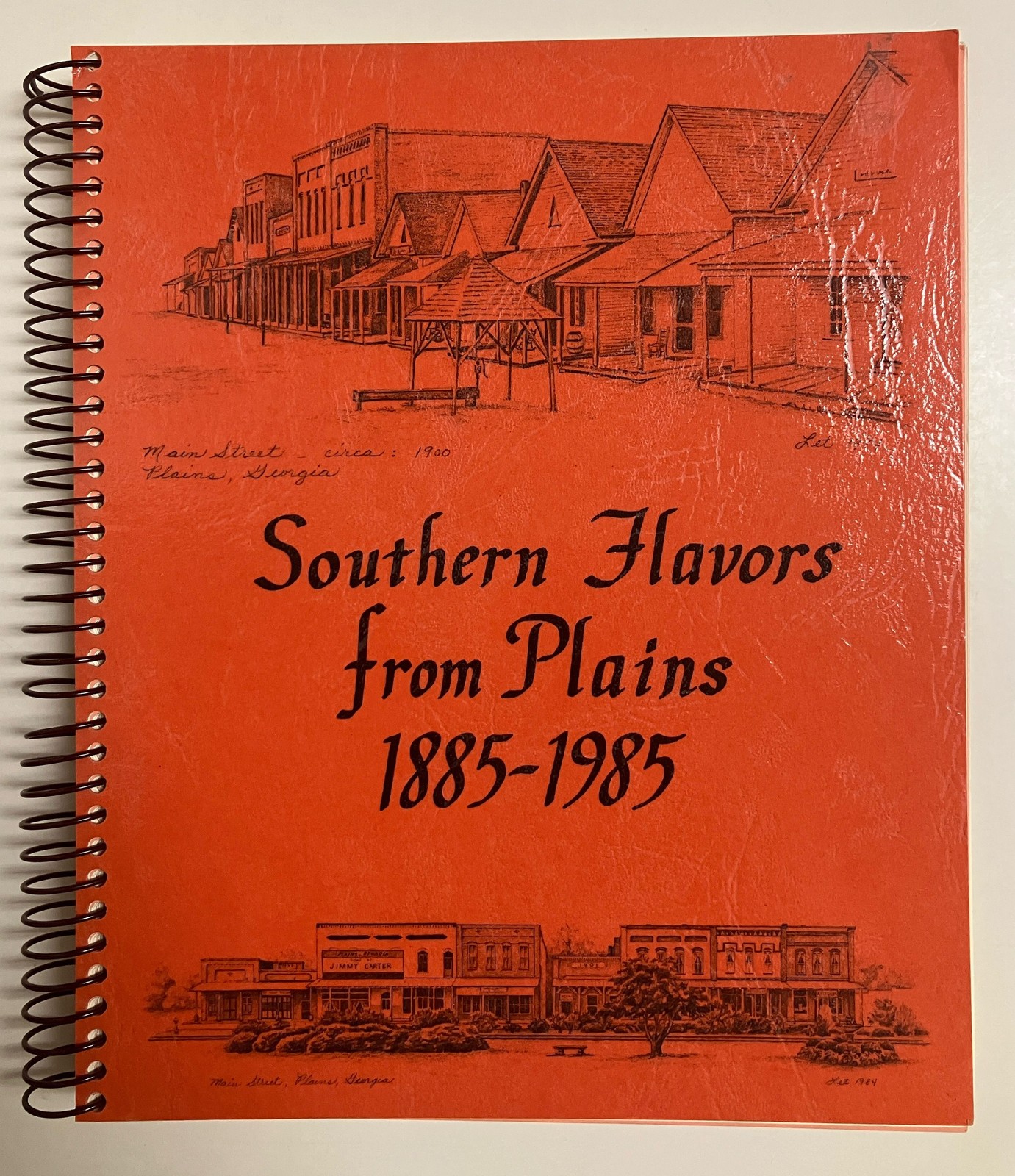 Southern Flavors from Plains 1885-1985 by Plains Junior Woman’s Club Spiral