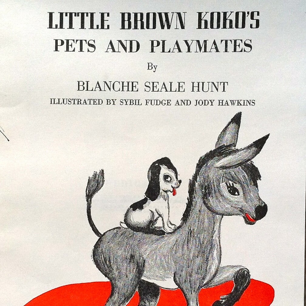 Vintage Original 1959 Little Brown KOKO’S Pets and Playmates Blanche Seale Hunt