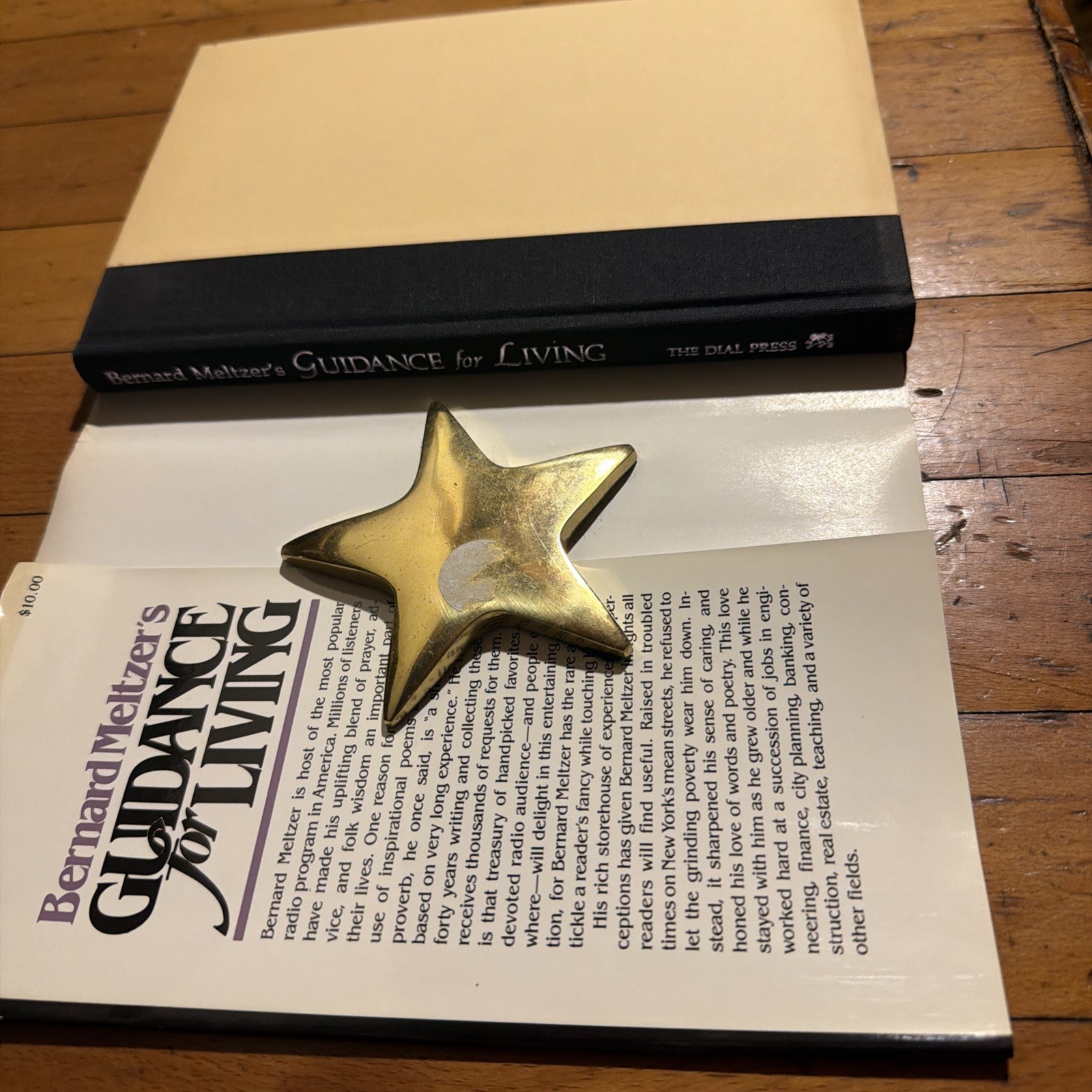 Bernard Meltzer Guidance for Living Signed 1982 1st Edition First Print HC DJ