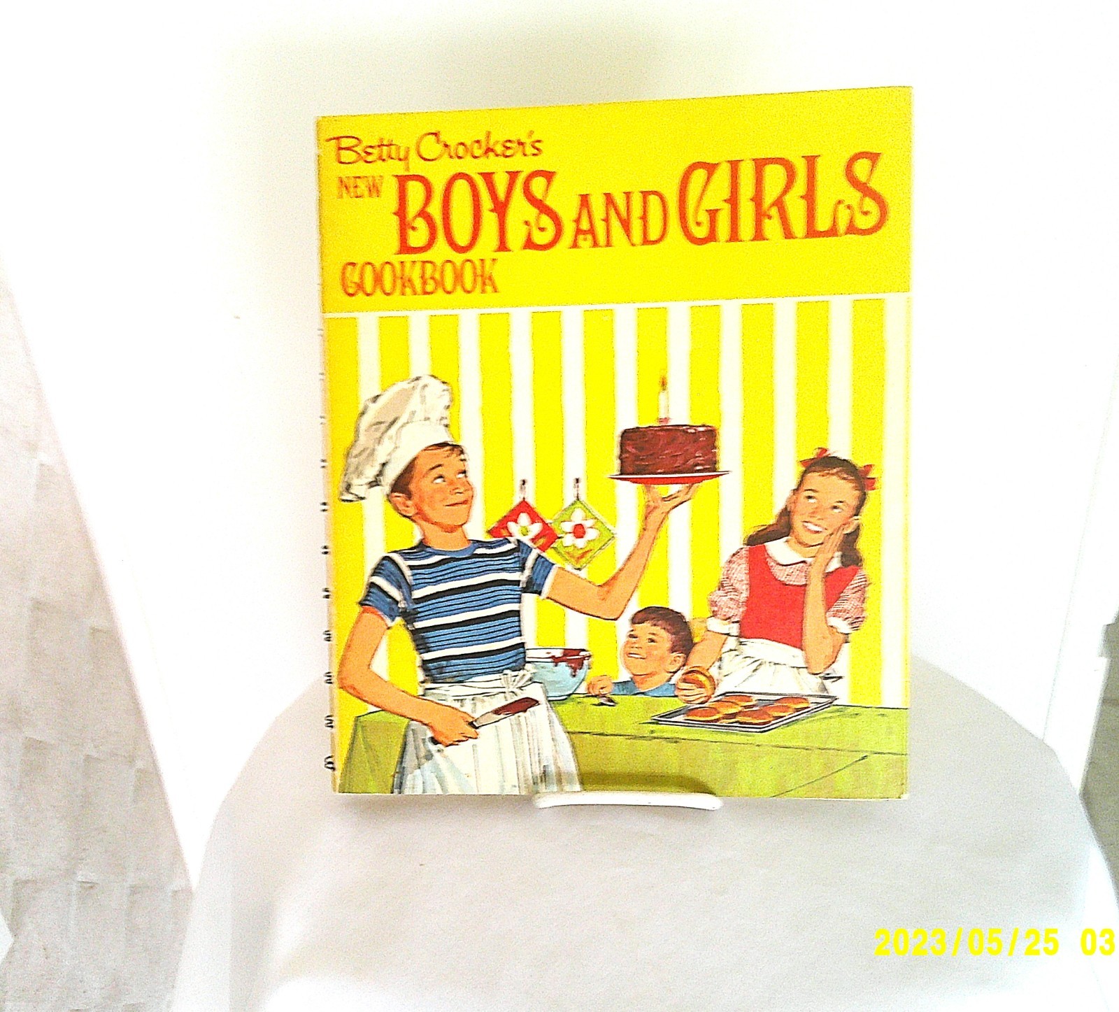 Vintage 1974 Betty Crocker’s New Boys and Girls Cookbook