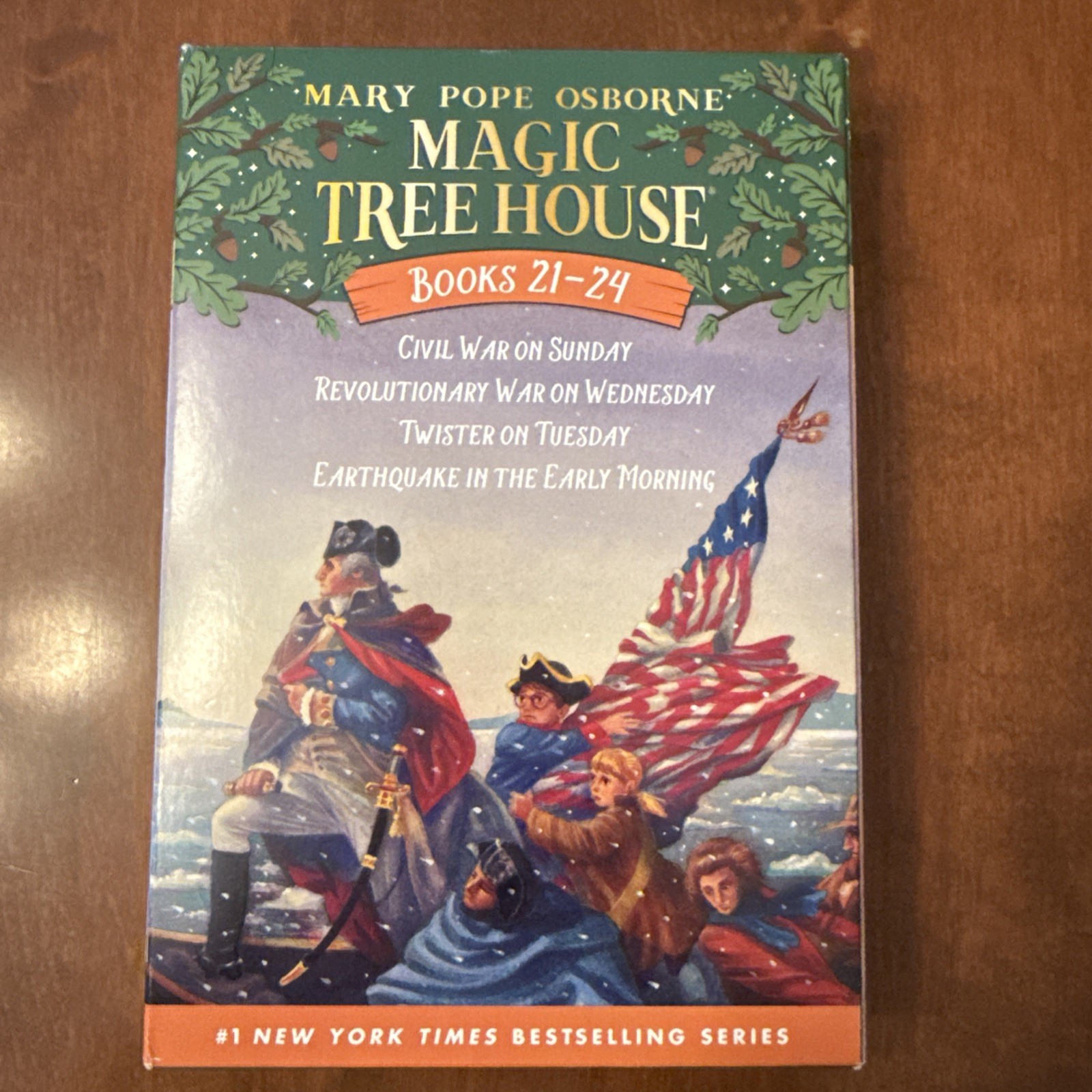 Magic Tree House Books 21-24 Boxed Set: American History Quartet
