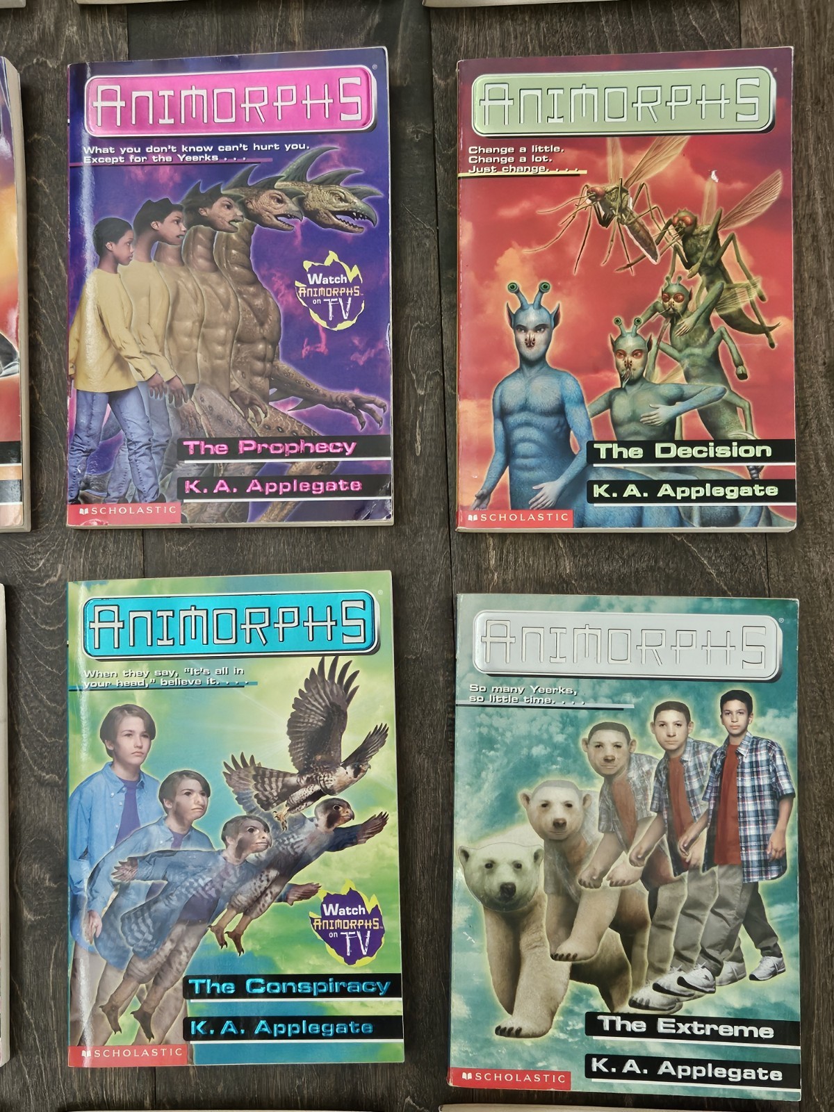 Lot Of 25 Animorphs Books- 1996-2001 See Photos For Titles