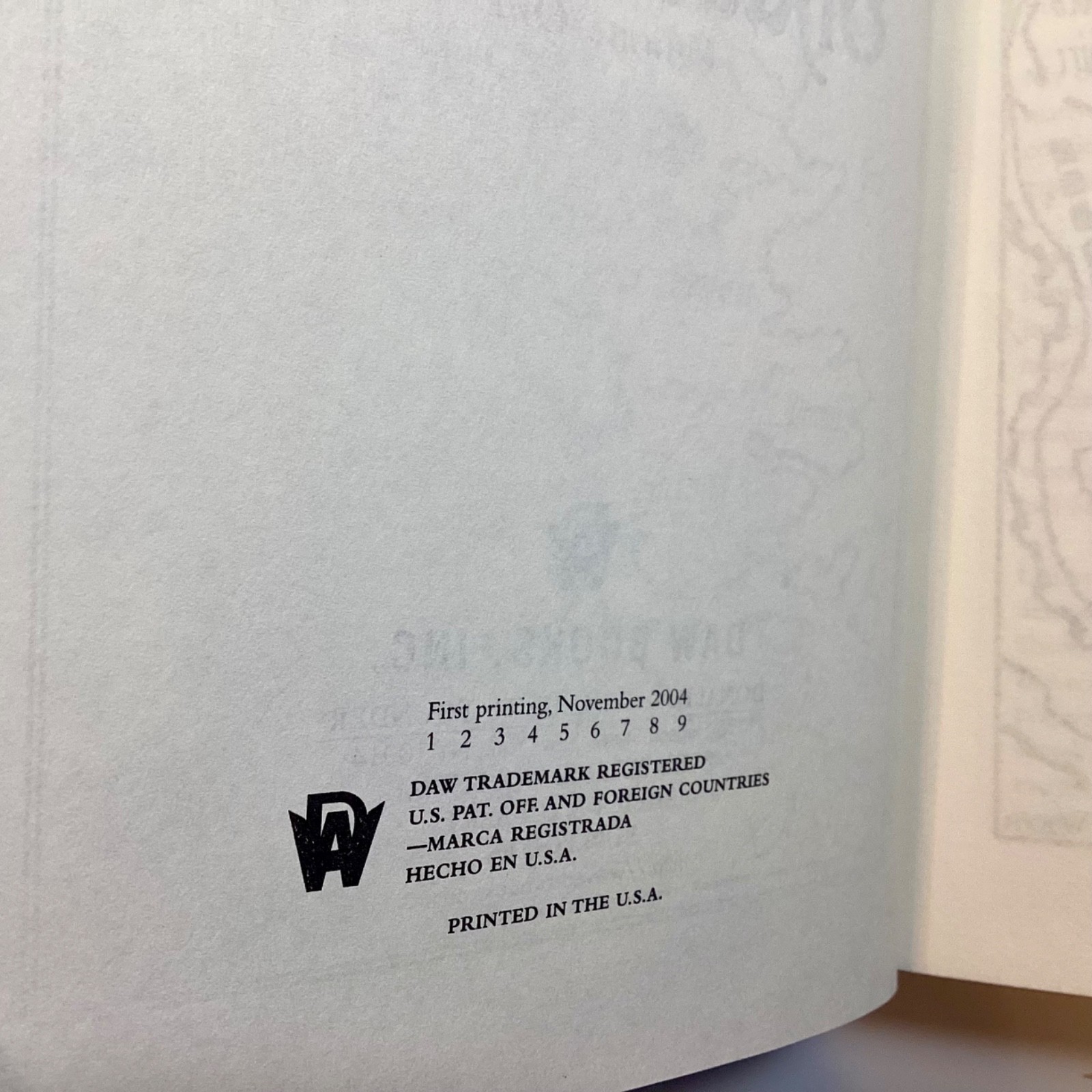 Williams SHADOWMARCH Vol 1 Signed 1st Ed. 2004