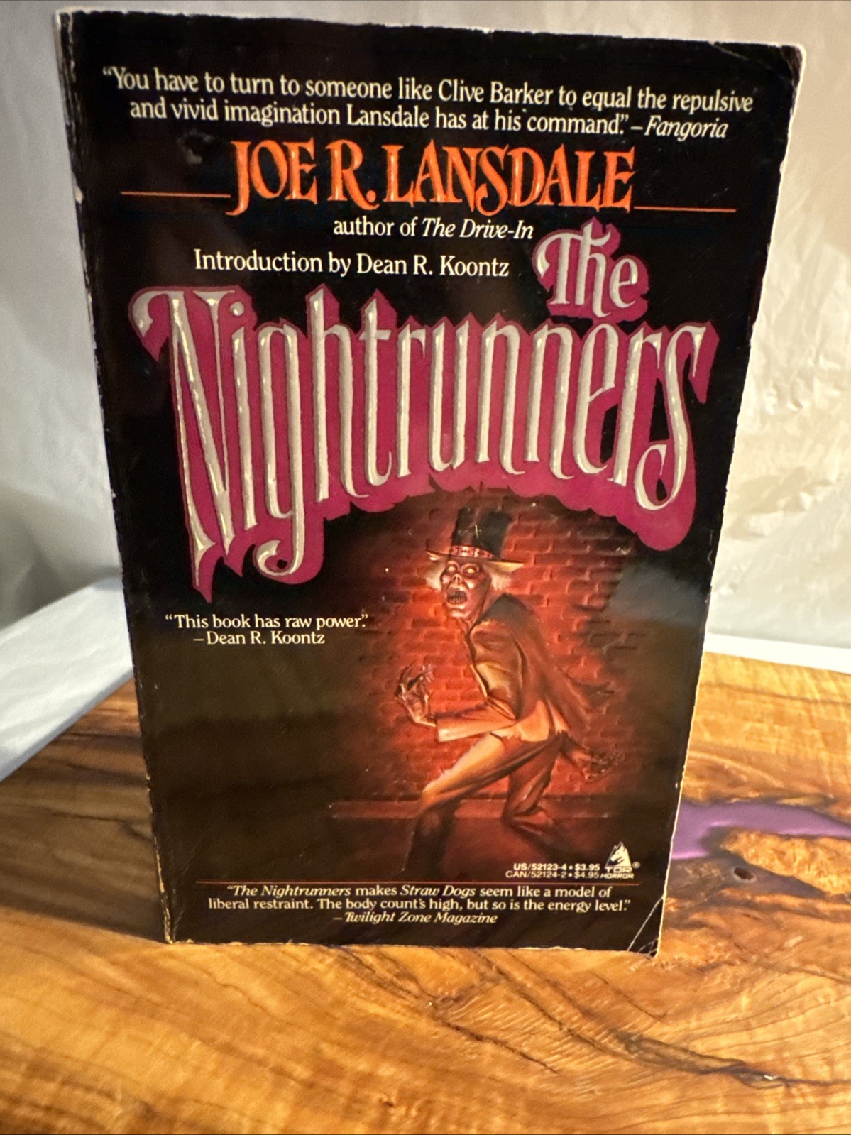 The Nightrunners by Joe R. Lansdale PB 1987 Pre-Owned