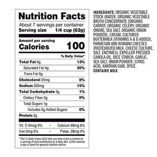 Creamy Alfredo Pasta Sauce 15.5 Oz (Case Of 6) By Sonoma Gourmet