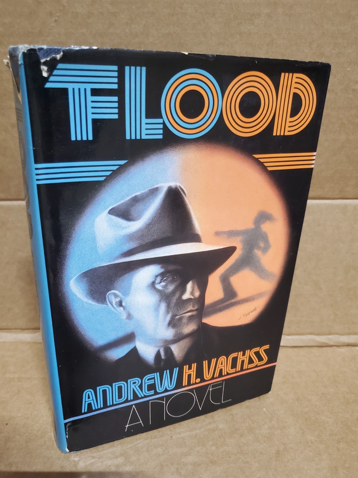 Flood by Andrew Vachss (1985, Hardcover) First Edition Good condition