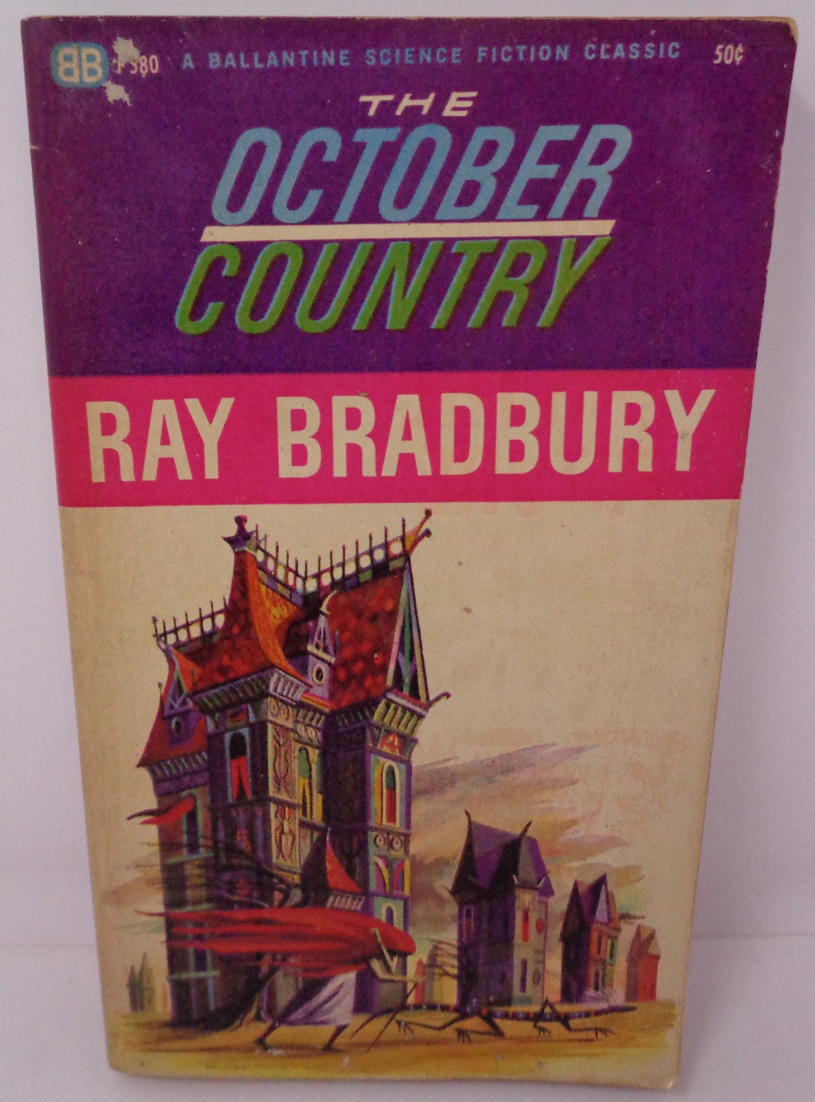The October Country by Ray Bradbury. 1962 second printing Ballantine paperback
