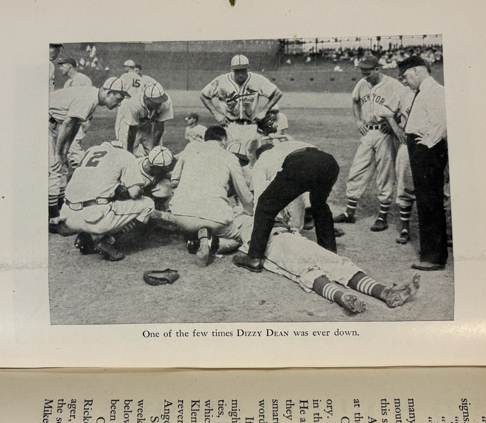 The Gashouse Gang St Louis Cardinals 1st ed 3rd p DJ HC 1945 Dizzy Dean