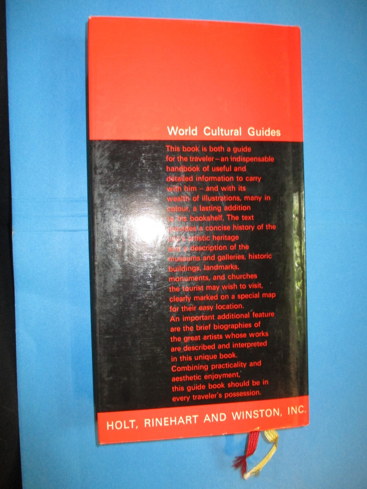 The Holy Land (World cultural guides) by AVI-YONAH, Michael HC DJ EUC