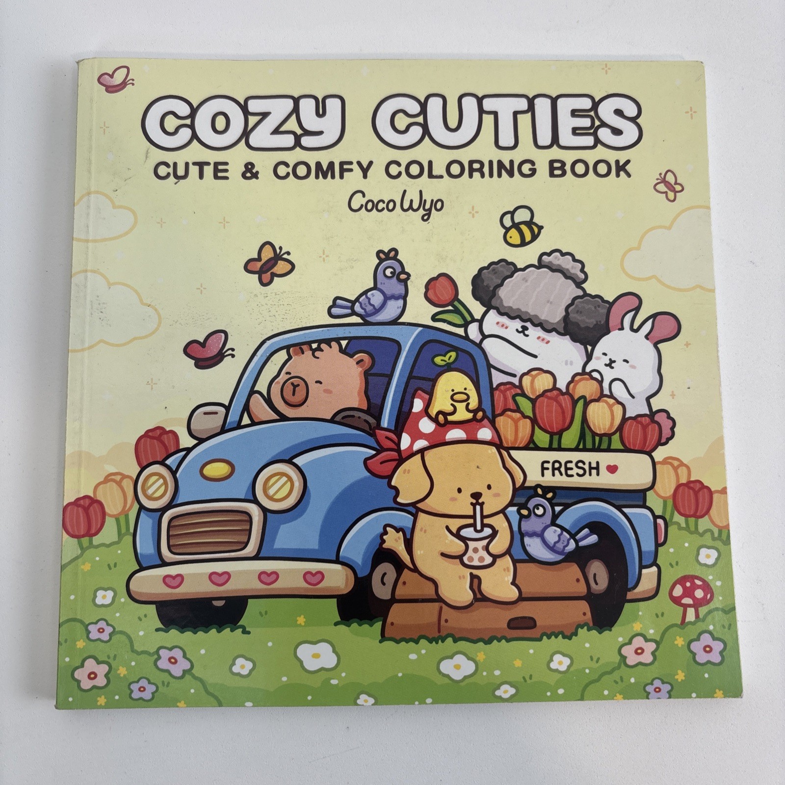 Cozy Cuties Cute And Comfy Coloring Book By Coco Wyo