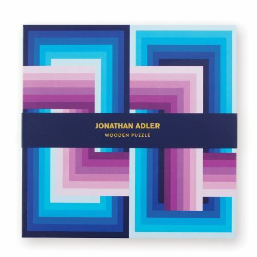 Galison Jonathan Adler Infinity Wood Puzzle, Multicolor, 8.25 x 8.25 x 0.5, 210