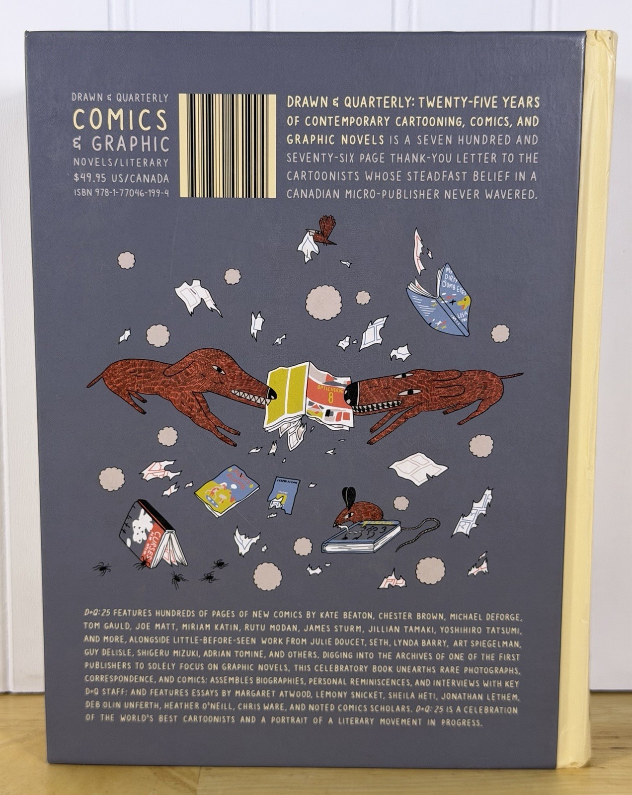Drawn & Quarterly: Twenty-five Years Contemporary Cartooning Tom Devlin 2015 HC!