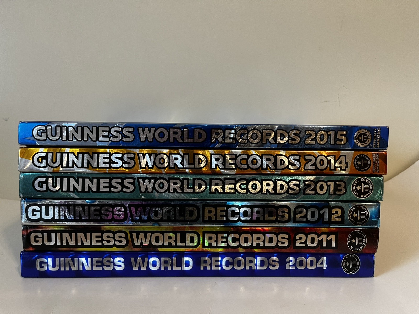 Guinness World Records 2004, 2011, 2012, 2013, 2014, 2015