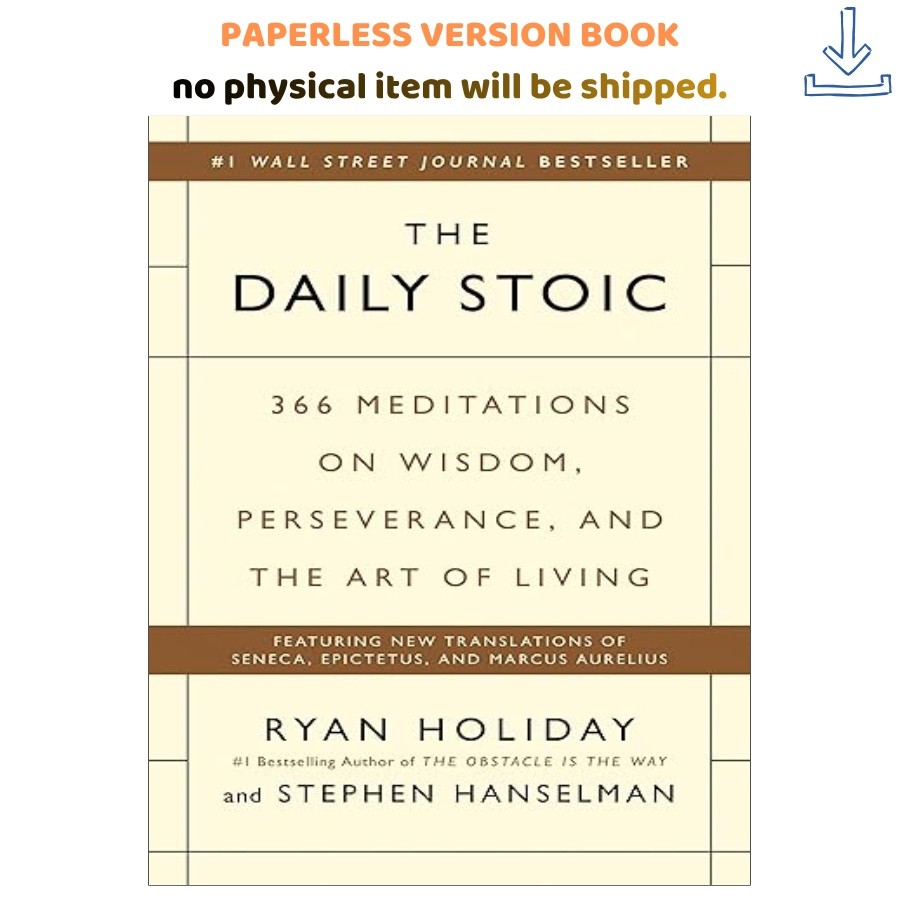 The Daily Stoic: 366 Meditations on Wisdom, Persever, Ryan Holiday 2026
