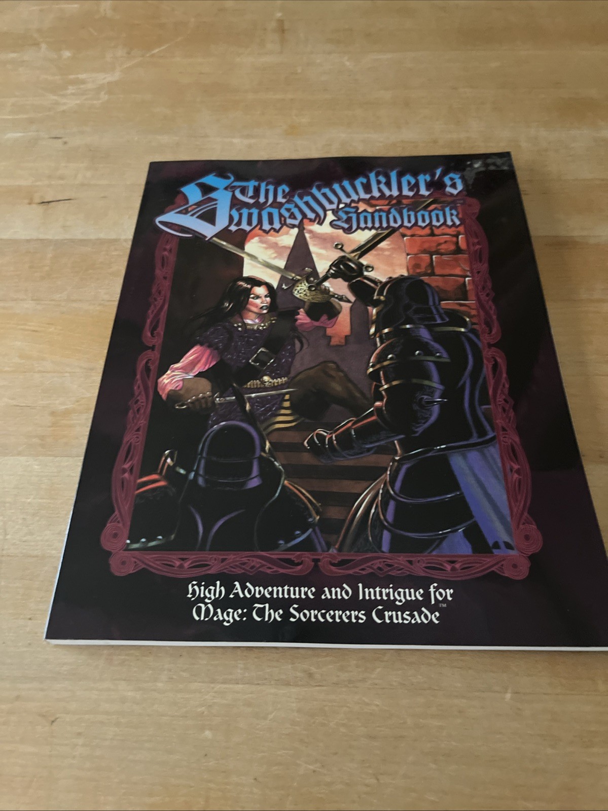 White Wolf Mage The Sorcerer’s Crusade Swashbuckler’s Handbook 2000 WW4808