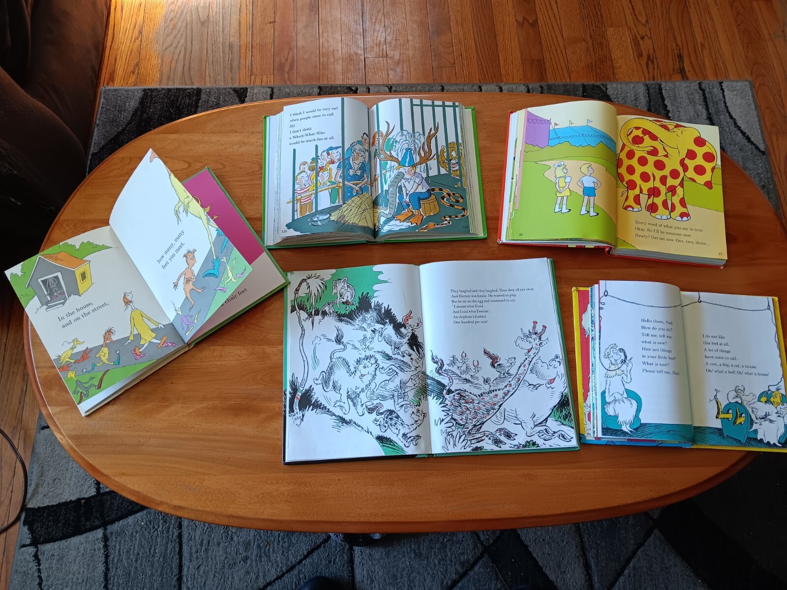 Dr. Seuss Book Lot Of 5 1960s 1980s 1990s 2000s