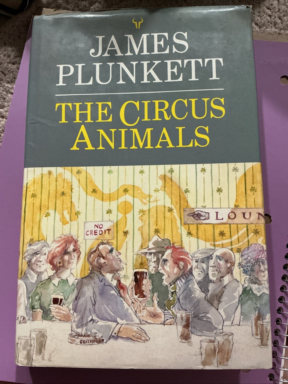 The Circus Animals by Plunkett, James Hardback Book The Fast Free Shipping
