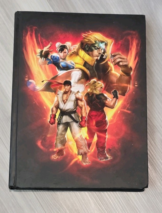 Street Fighter V Collector’s Edition Guide -2016, Hardcover – Very Clean -Unused
