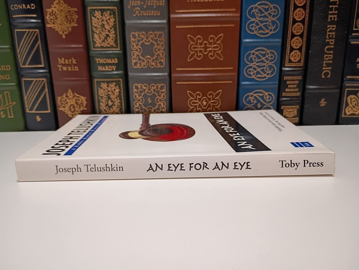 Rabbi Daniel Winter Mystery An Eye for an Eye Telushkin Jewish Crime Novel LN