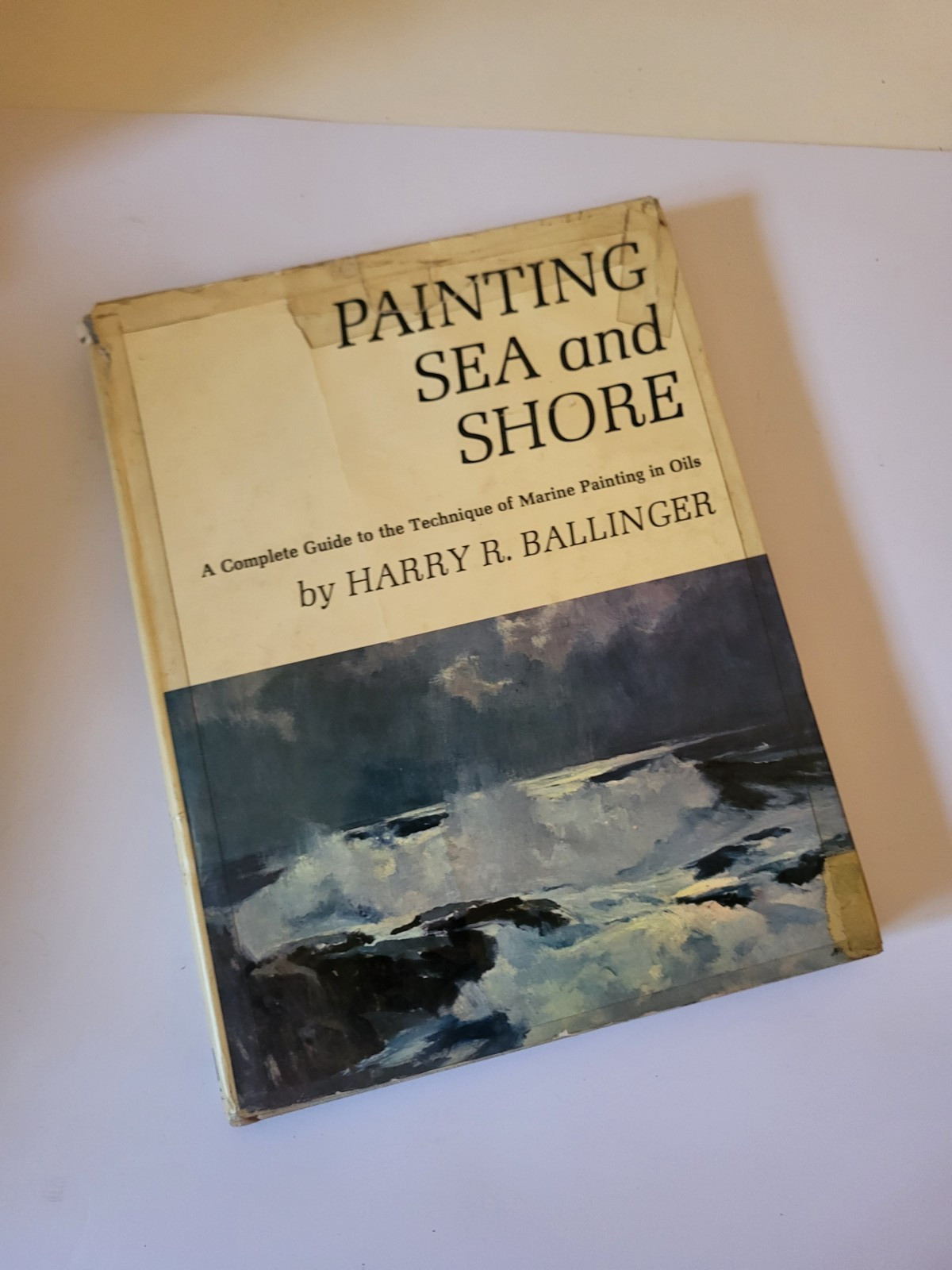Painting Sea and Shore by Harry R. Ballinger Seascape Oil Technique Art Book