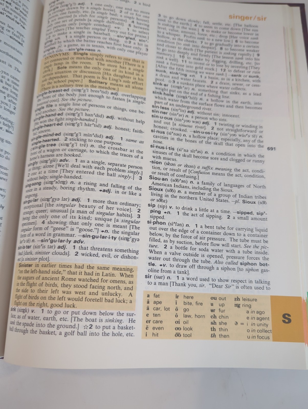 Student Handbook Volume One Desk Reference – Southwestern Young 1984 Hardcover